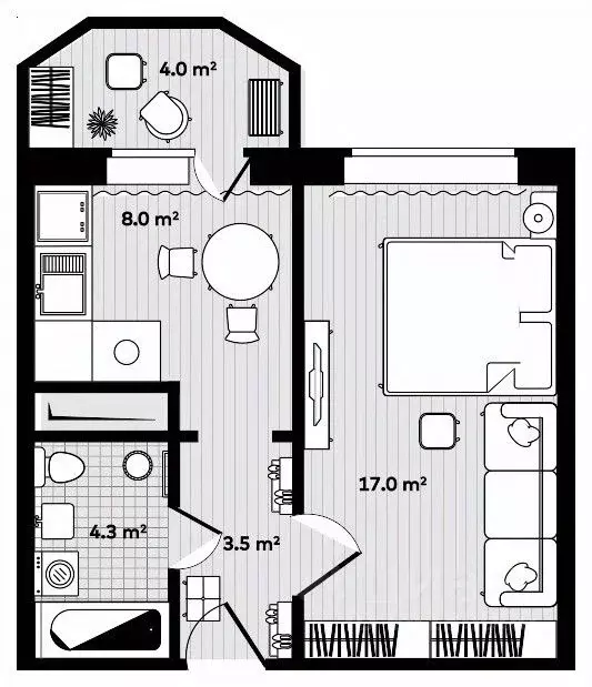 1-к кв. Приморский край, Надеждинский район, пос. Тавричанка ул. Лазо, ... - Фото 1