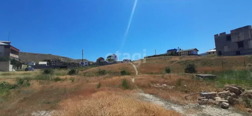 Участок в Крым, Судак муниципальный округ, с. Миндальное, Солнечная ... - Фото 1