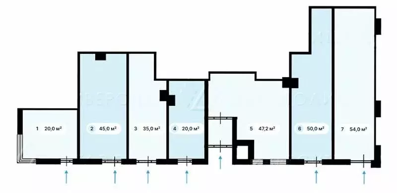 Помещение свободного назначения (50 м) - Фото 1