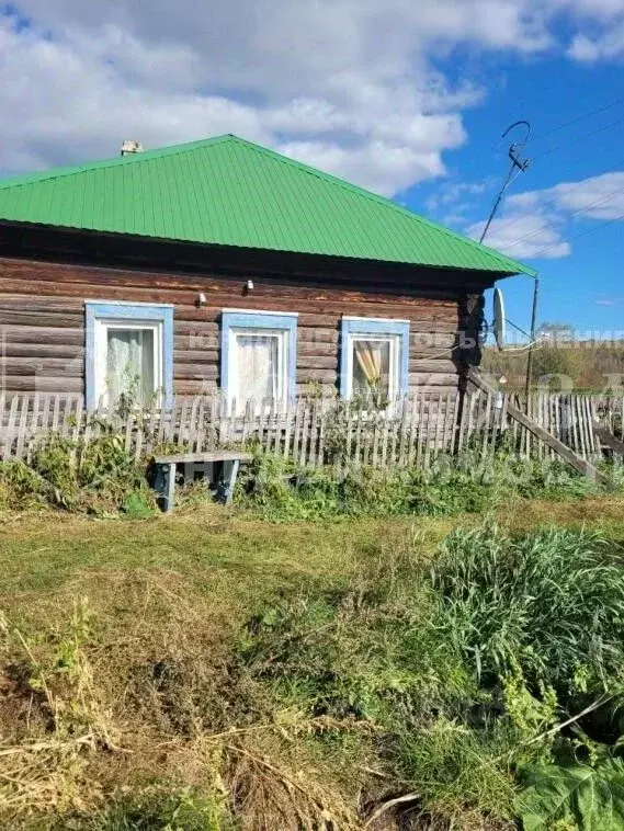 Дом в Кемеровская область, Топкинский район, д. Пинигино Речной пер., ... - Фото 1