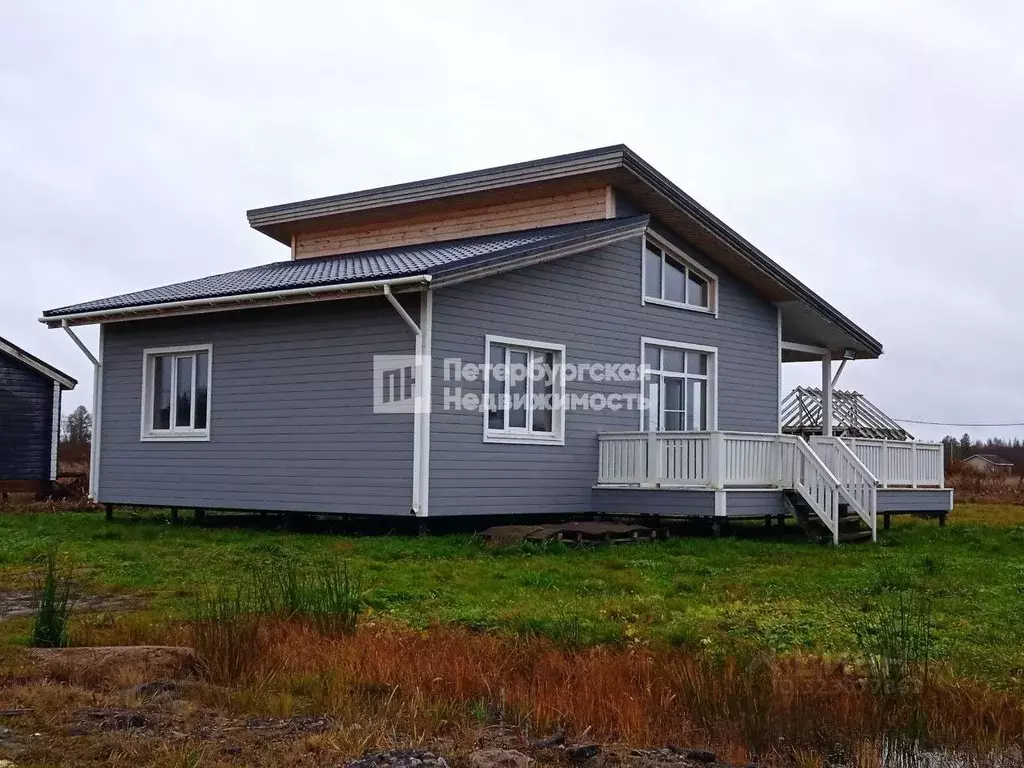 Дом в Ленинградская область, Ломоносовский район, д. Низино ул. ... - Фото 1