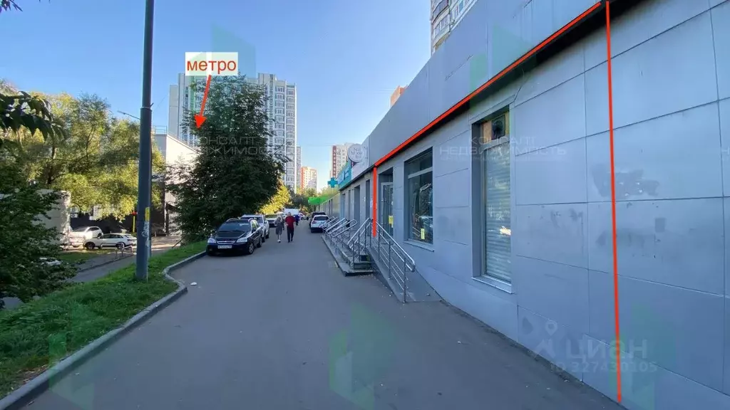 Помещение свободного назначения в Москва Осенний бул., 7К2 (59 м) - Фото 2