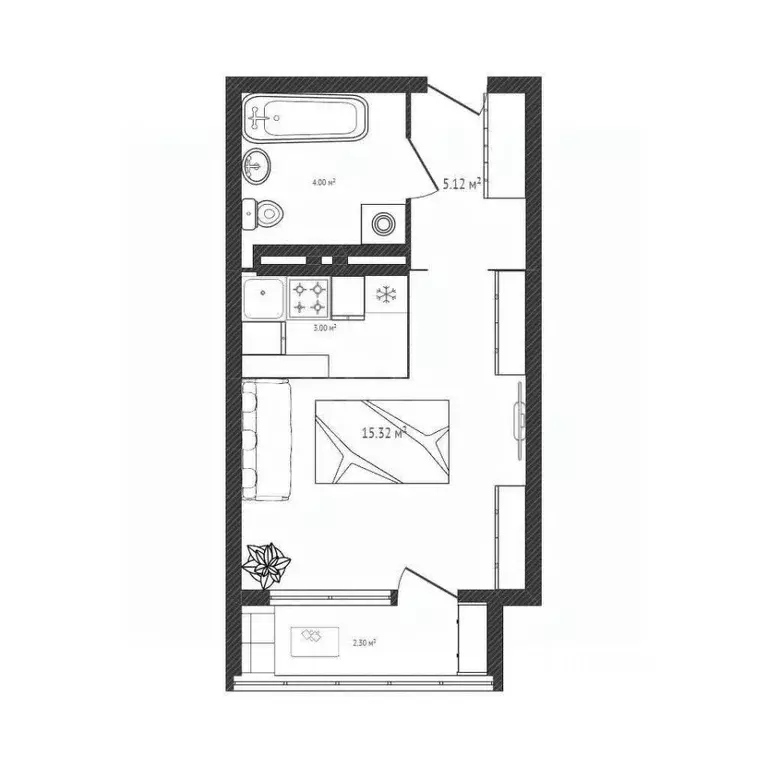 Студия Новосибирская область, Новосибирск Красный просп., 182/3 (30.4 ... - Фото 2