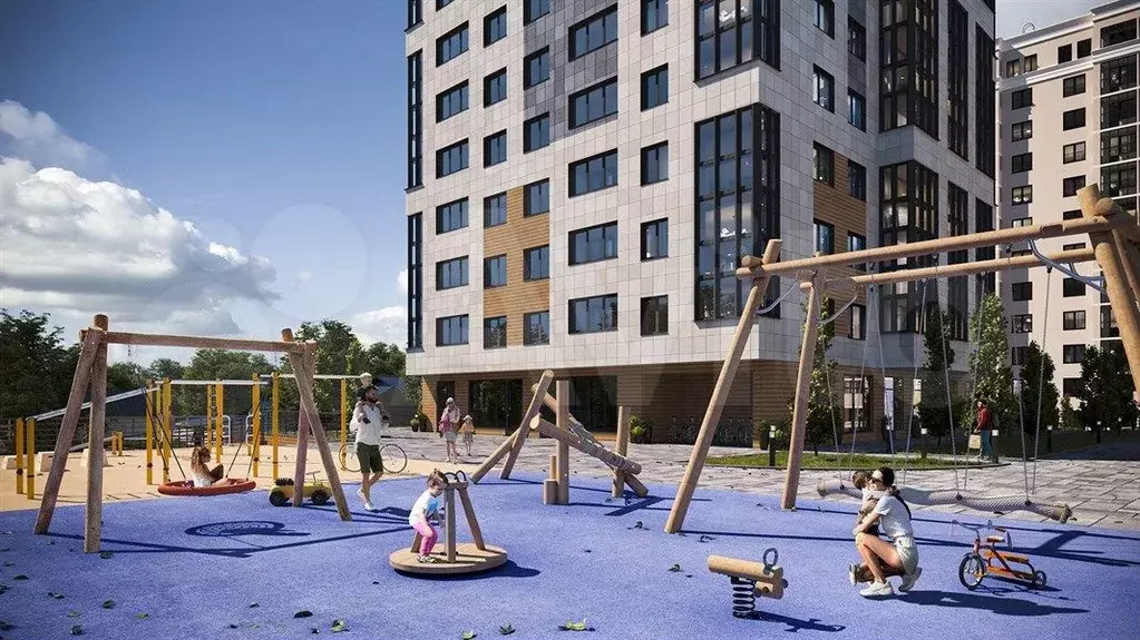 Квартира-студия, 35,7 м, 10/16 эт. - Фото 1