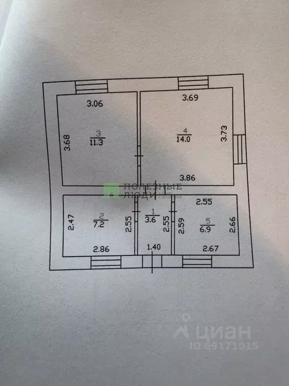 Дом в Орловская область, Орел ул. Ляшко, 67 (43 м) - Фото 2