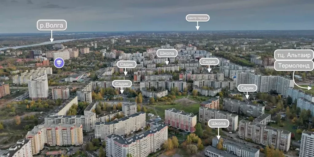 3-к кв. Ярославская область, Ярославль ул. Бабича, 9 (62.0 м) - Фото 1