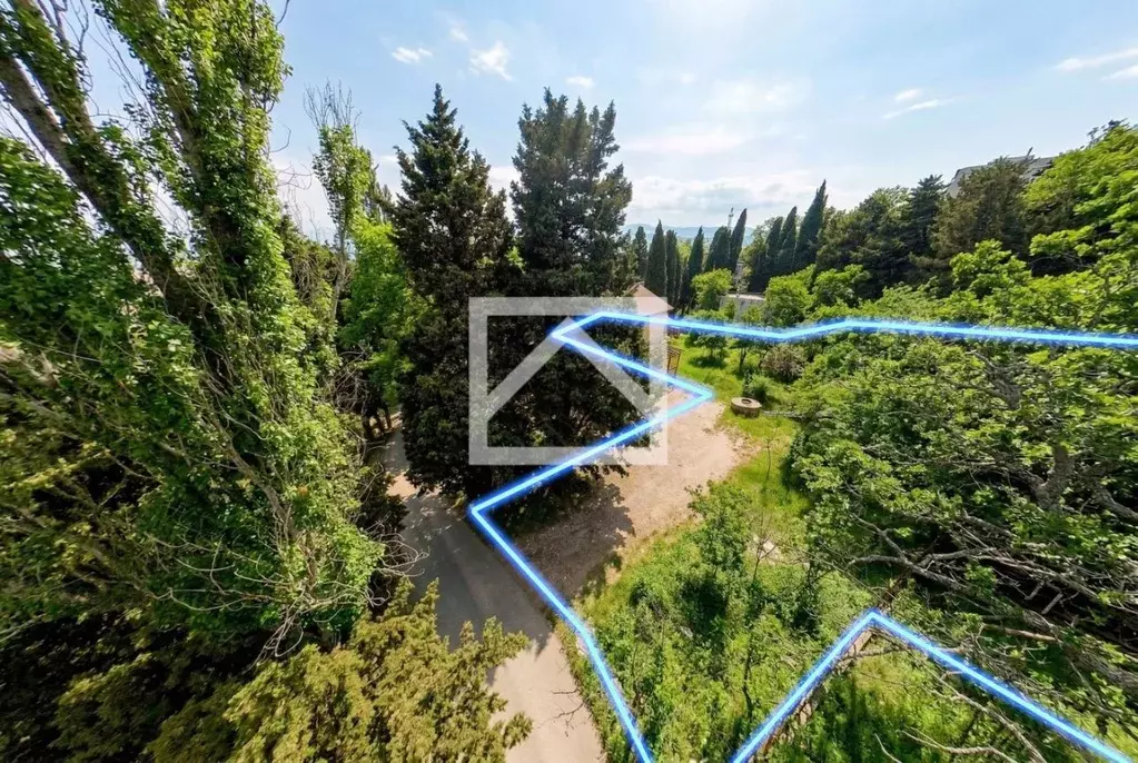 Участок в Крым, Алупка ул. Западная, 10 (12.5 сот.) - Фото 1