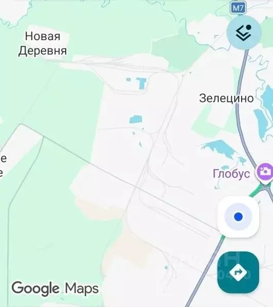 Участок в Нижегородская область, Нижний Новгород д. Новая, 110А (13.7 ... - Фото 1