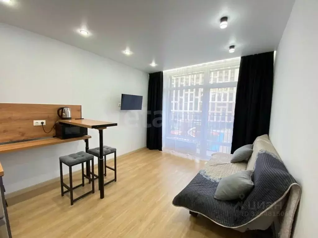 Студия Тюменская область, Тюмень ул. Андрея Приказнова, 7 (23.0 м) - Фото 1