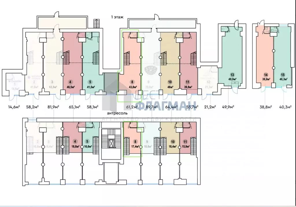 Помещение свободного назначения в Москва ул. Земляной Вал, 25 (61 м) - Фото 2