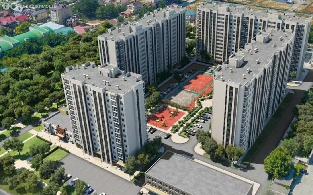 1-комнатная квартира: Анапа, Парковая улица, 61к1 (48 м) - Фото 1