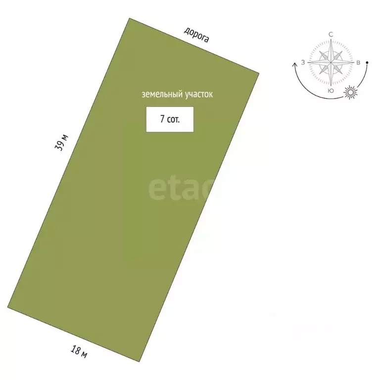 Участок в Крым, Ленинский район, Семисотское с/пос, с. Каменское ул. ... - Фото 2