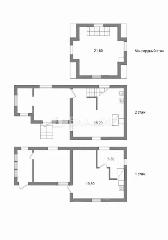 Дом в Ленинградская область, Приозерский район, Сосновское с/пос, д. ... - Фото 1