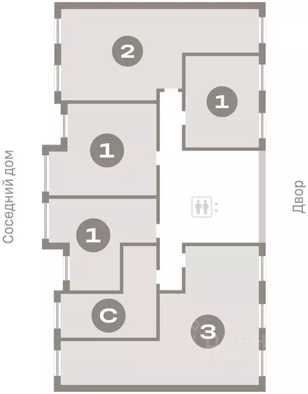 2-к кв. Свердловская область, Екатеринбург пер. Торфяной, 4 (69.4 м) - Фото 2