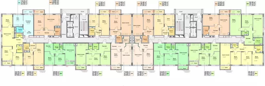 1-комнатная квартира: Нижний Новгород, квартал Кооперативный посёлок, ... - Фото 2