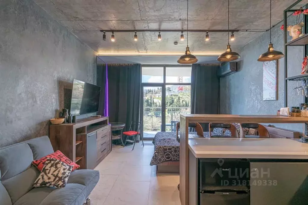 Студия Крым, Алушта ул. Западная, 4 (34.0 м) - Фото 2