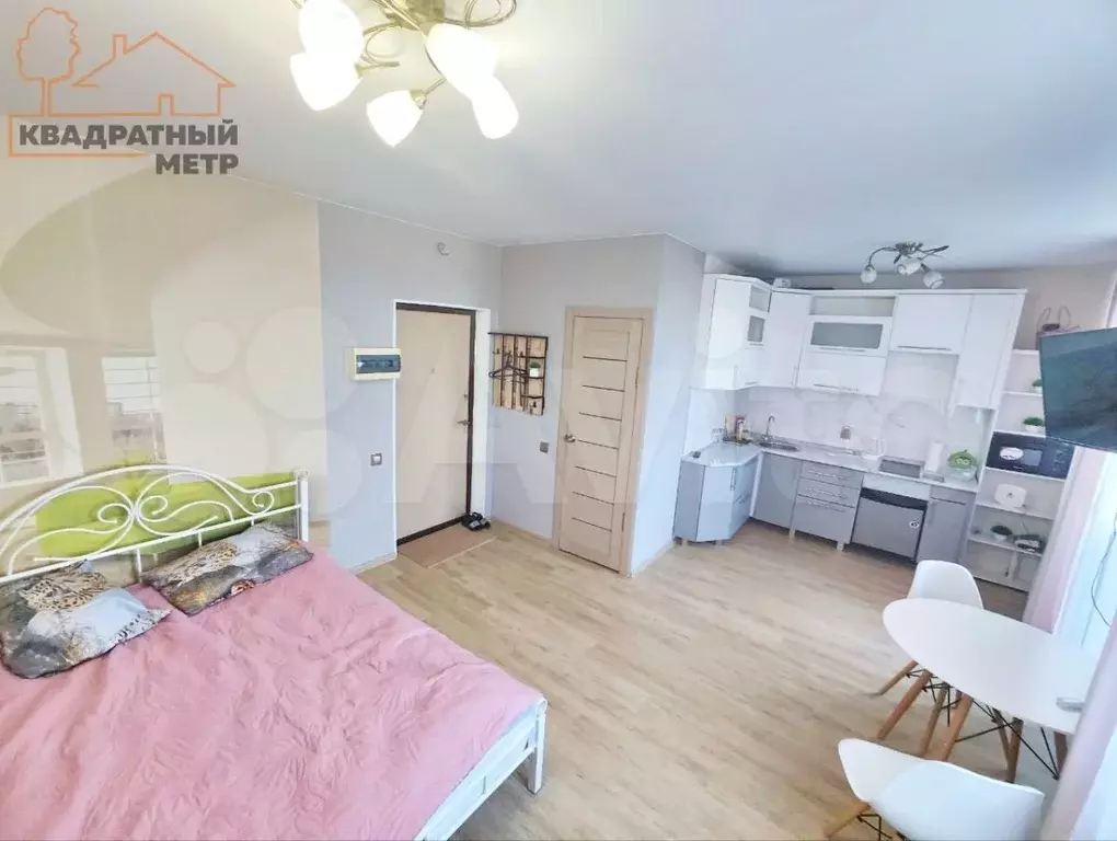 Квартира-студия, 22,5 м, 8/12 эт. - Фото 1