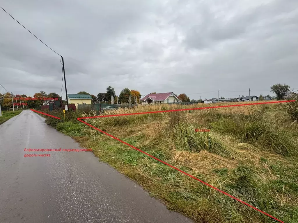 Участок в Тульская область, Заокский район, Демидовское с/пос, с. ... - Фото 1