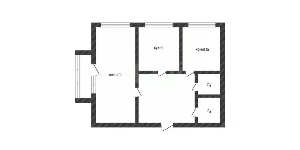 2-к кв. Приморский край, Владивосток 71-й мкр, ул. Ватутина, 18 (49.8 ... - Фото 1