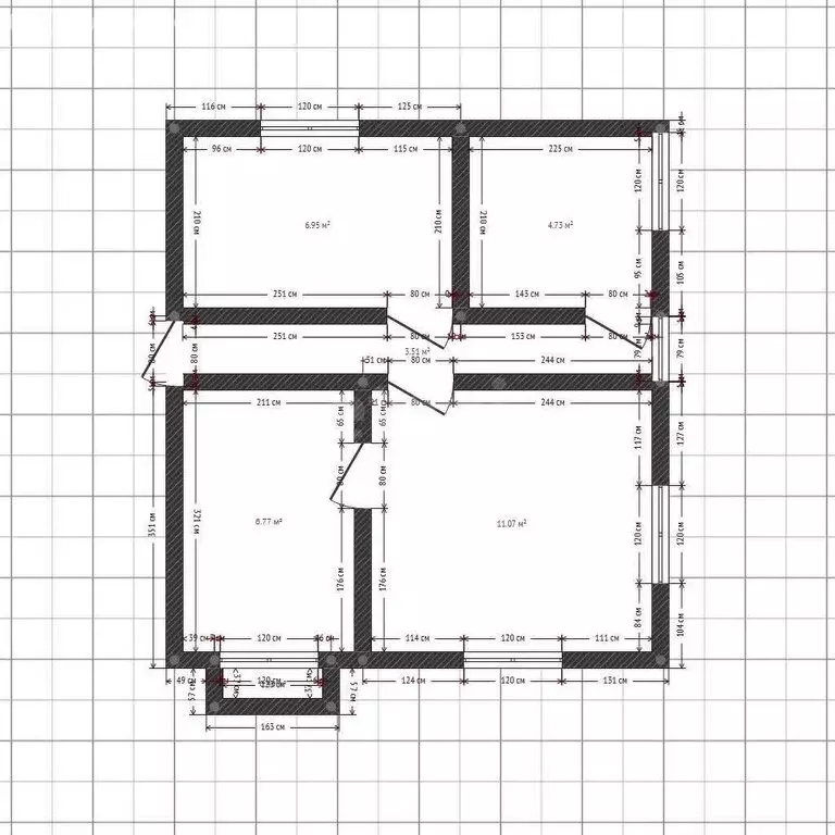 2-комнатная квартира: Ангарск, микрорайон Цементный, улица Бабушкина, ... - Фото 0
