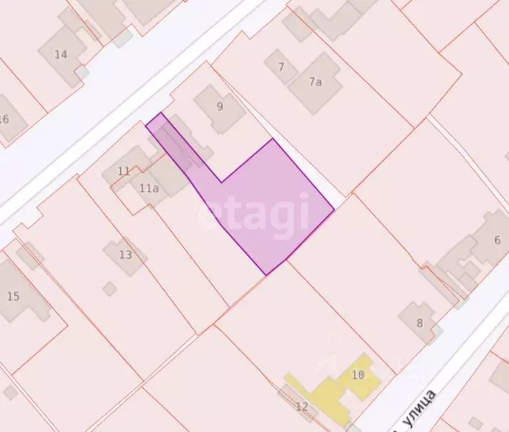 Участок в Татарстан, Казань Большие Дербышки жилмассив, ул. Новая, 9 ... - Фото 2