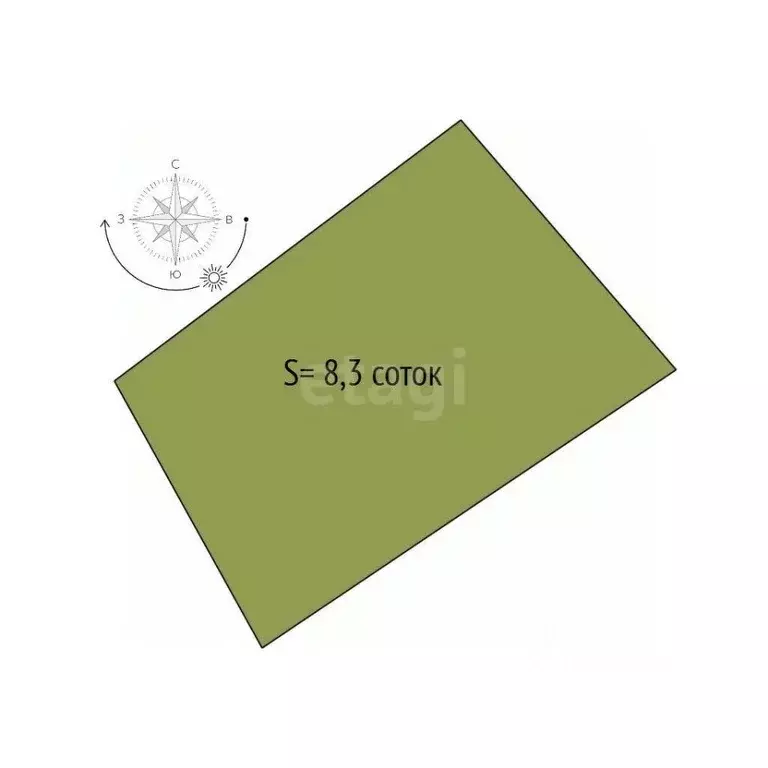 Участок в Новосибирская область, Мошковский район, пос. Кошево  (8.3 ... - Фото 2