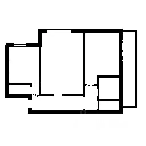 2-к кв. Брянская область, Брянск Авиационная ул., 3 (57.0 м) - Фото 1