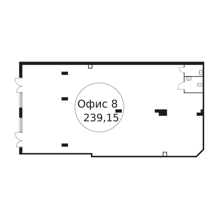 Офис (238.9 м) - Фото 1