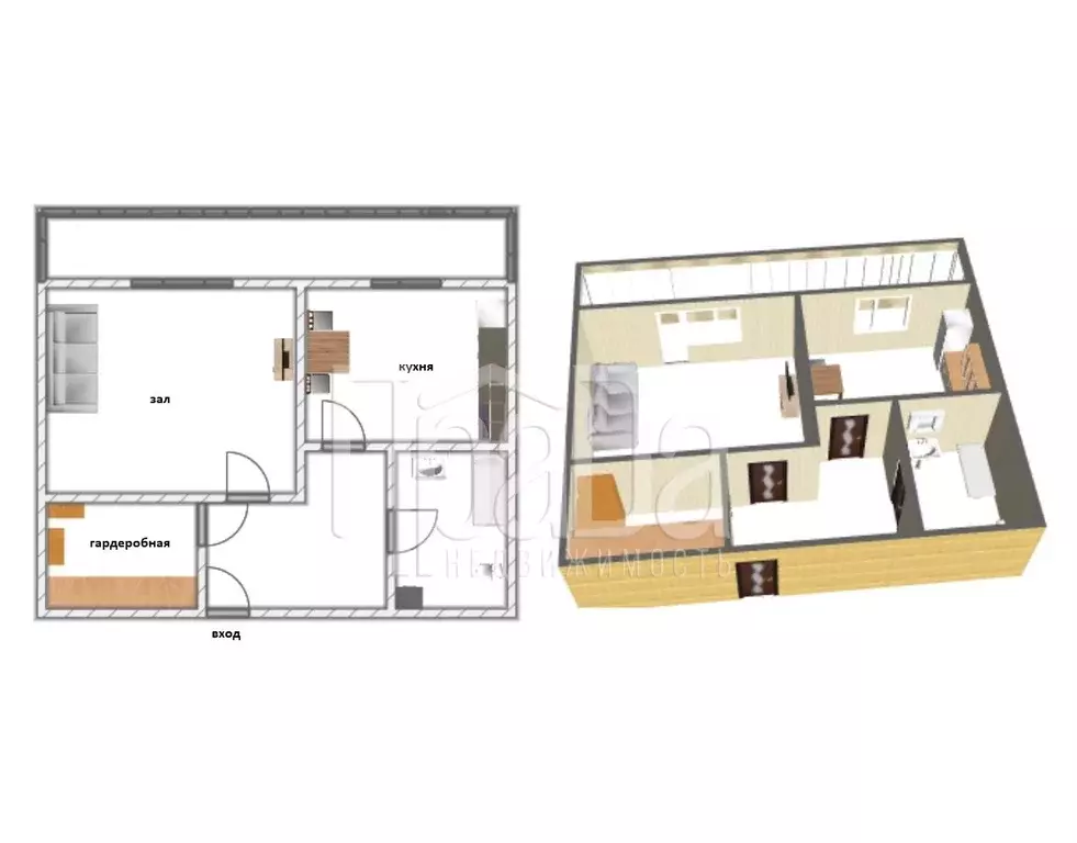 Продаётся 1-к квартира, 32.8 м - Фото 1