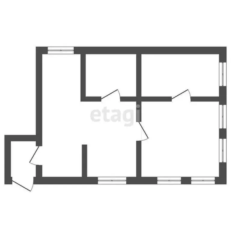 Дом в Балашов, Симбирский тупик (48 м) - Фото 1