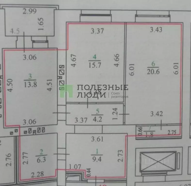 2-к кв. Орловская область, Орел Ливенская ул., 33к2 (71.8 м) - Фото 1