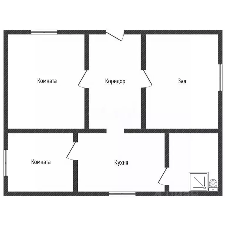 Дом в Алтайский край, Бийск Солнечная ул., 11 (67 м) - Фото 2