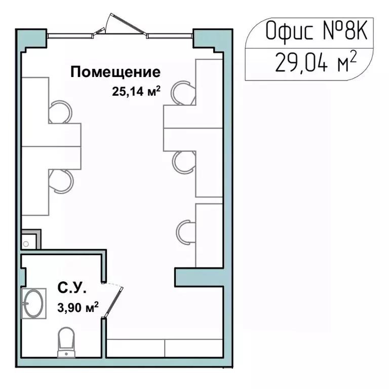 Помещение свободного назначения в Севастополь ул. Летчиков, 10к4 (29 ... - Фото 0