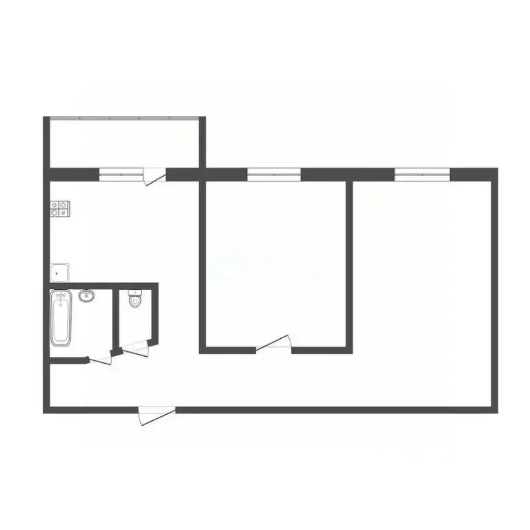 2-к кв. Удмуртия, Ижевск Пушкинская ул., 65 (43.9 м) - Фото 2