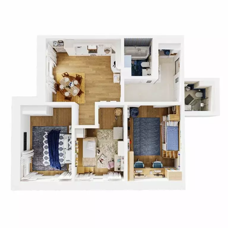 3-комнатная квартира: Иркутск, Култукская улица (90.25 м) - Фото 1