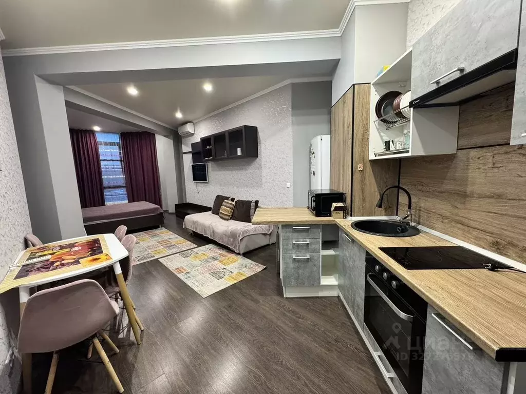 Студия Краснодарский край, Анапа ул. Шевченко, 65 (38.0 м) - Фото 1