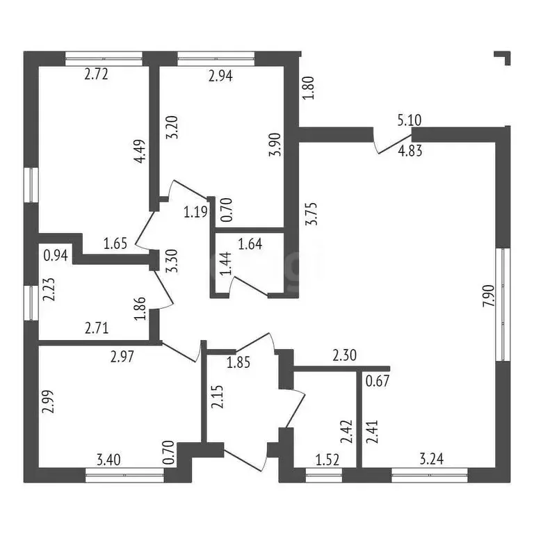Дом в Всеволожск, улица Анатолия Молчанова (95.7 м) - Фото 2