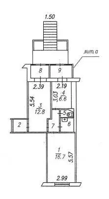 Офис в Новосибирская область, Искитим Комсомольская ул., 13 (44 м) - Фото 1