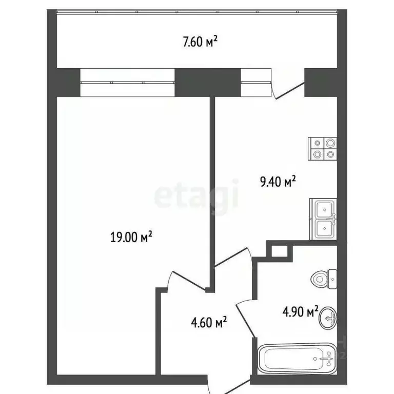 1-к кв. Ярославская область, Ярославль ул. Большая Техническая, 15 ... - Фото 2