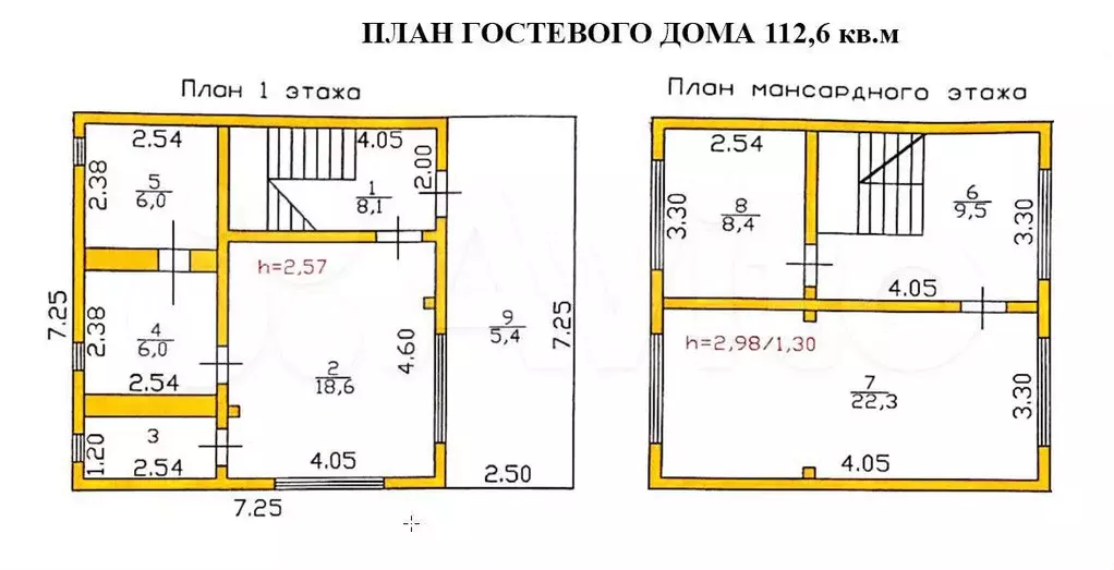 Дом 304,6 м на участке 12,2 сот. - Фото 1