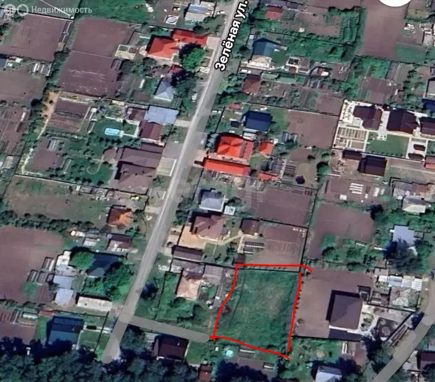 Участок в Мичуринский сельсовет, посёлок Юный Ленинец, Зелёная улица ... - Фото 2