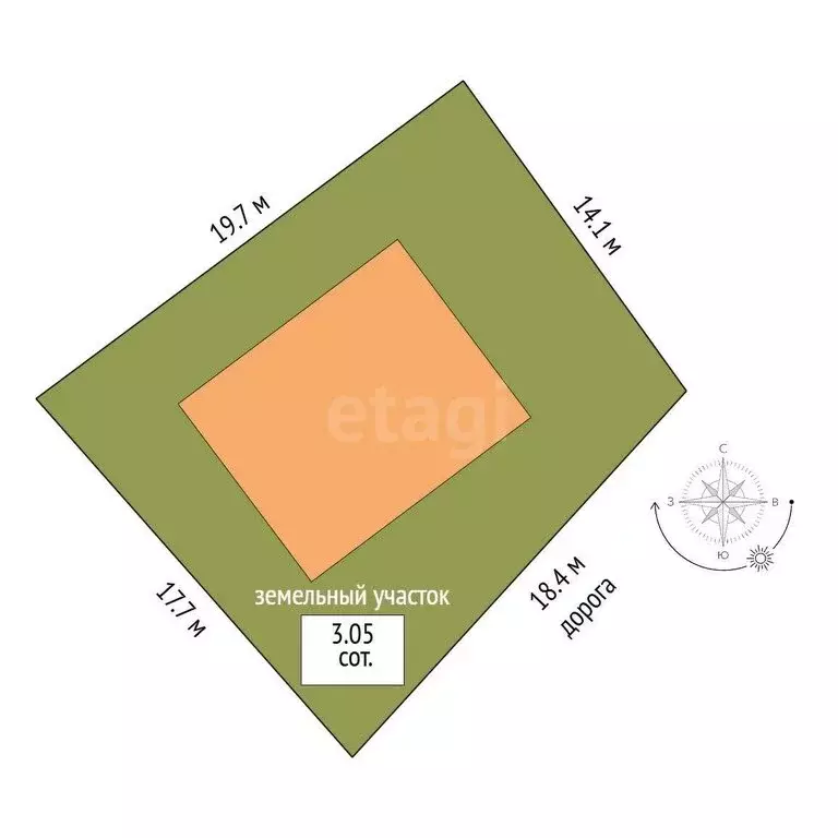 Дом в Севастополь, садоводческое товарищество Чайка (72.6 м) - Фото 2