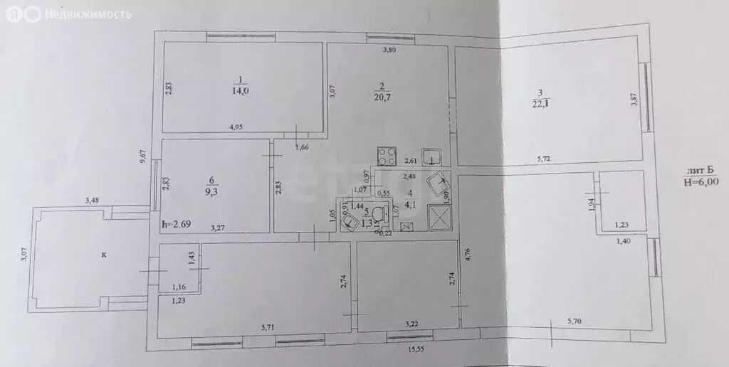 Дом в Ульяновск, улица Бари Тарханова (262.6 м) - Фото 1