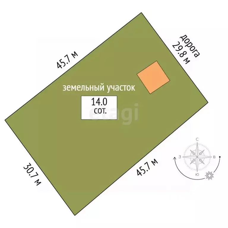 Дом в Хабаровский край, Комсомольск-на-Амуре Каспийская ул., 28 (33 м) - Фото 2