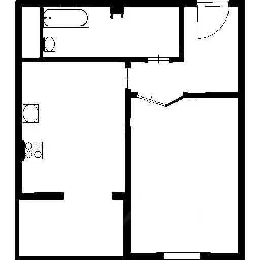 1-к кв. Санкт-Петербург Петровский просп., 24к1 (40.0 м) - Фото 2