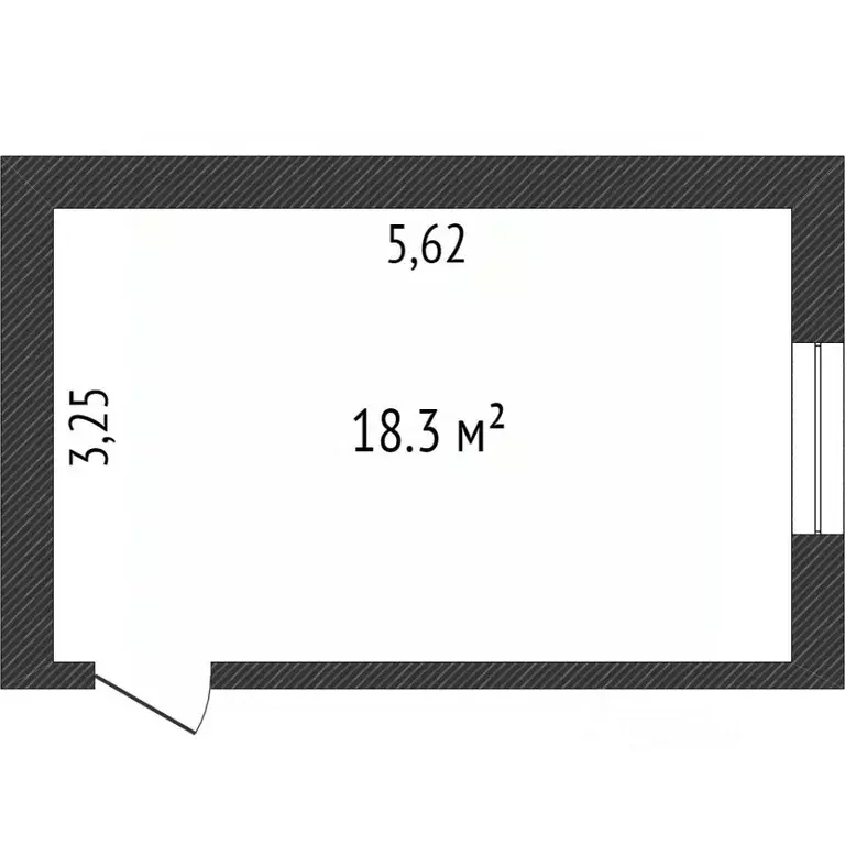 Комната Белгородская область, Белгород ул. Горького, 76 (18.7 м) - Фото 1