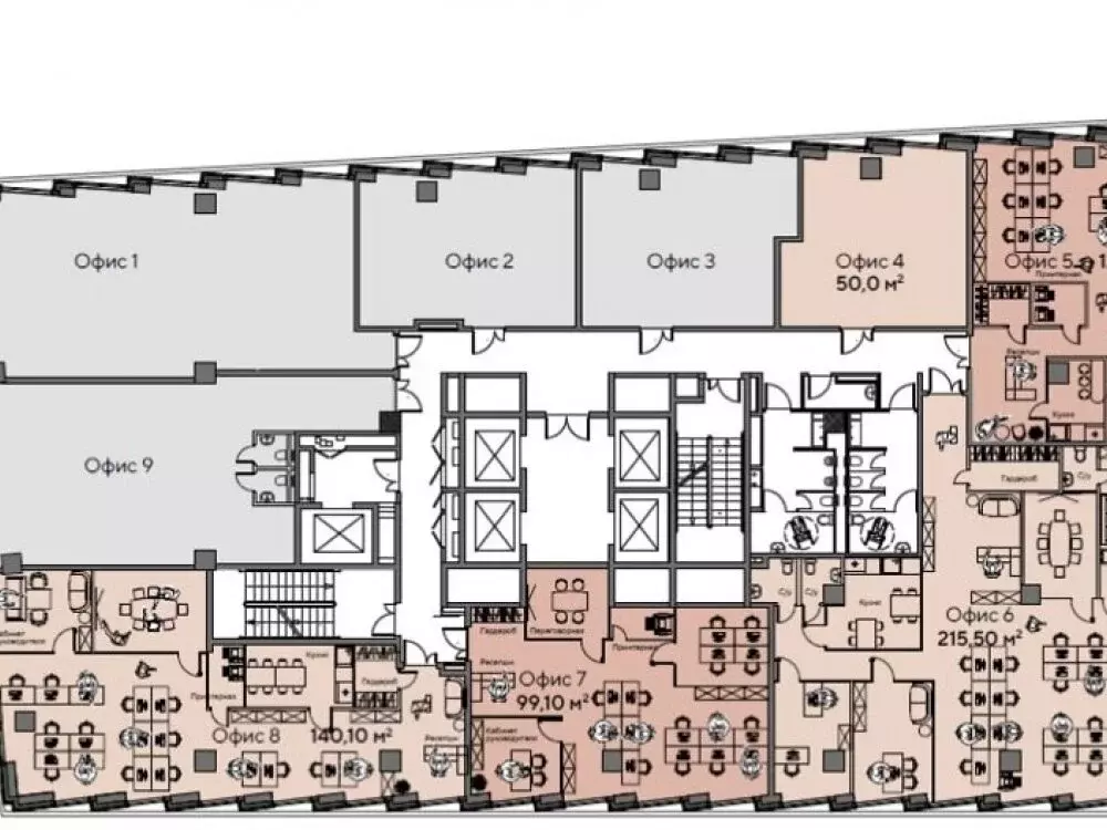 Офис (629 м) - Фото 1