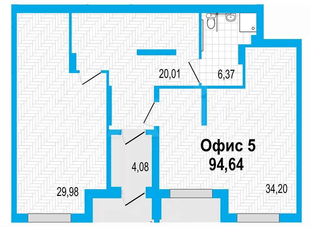 Продам помещение свободного назначения, 94.64 м - Фото 0