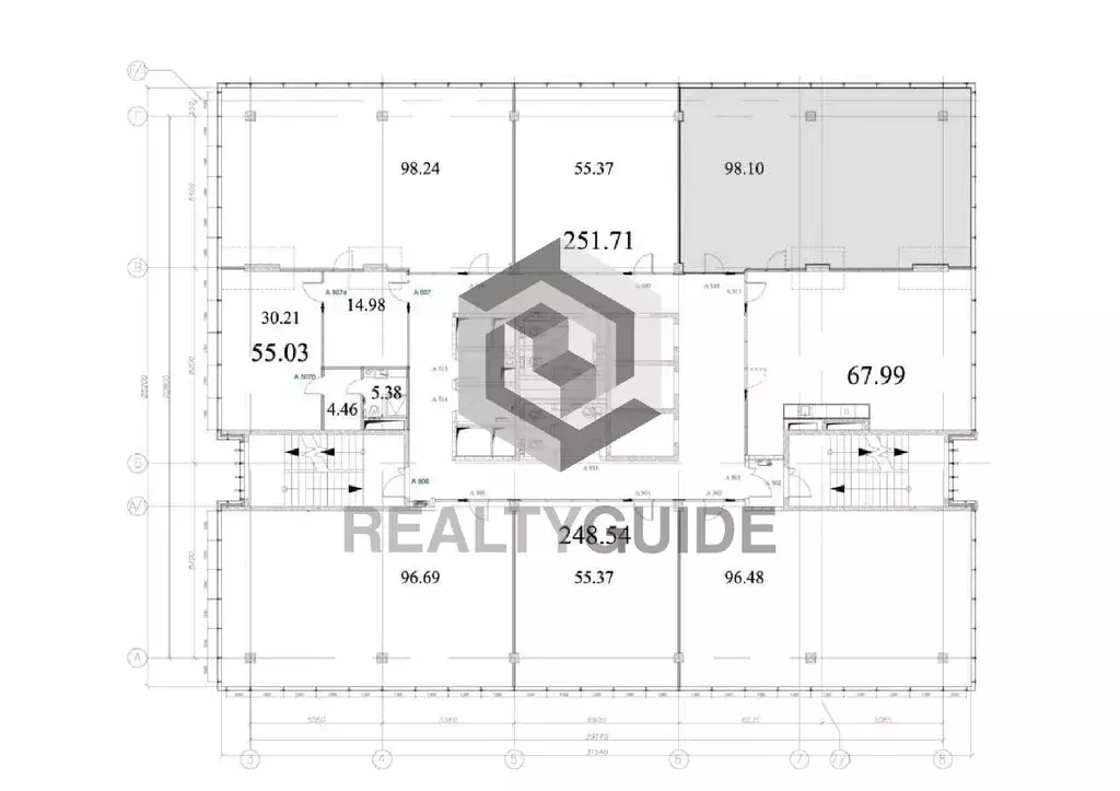 Офис (98.1 м) - Фото 1