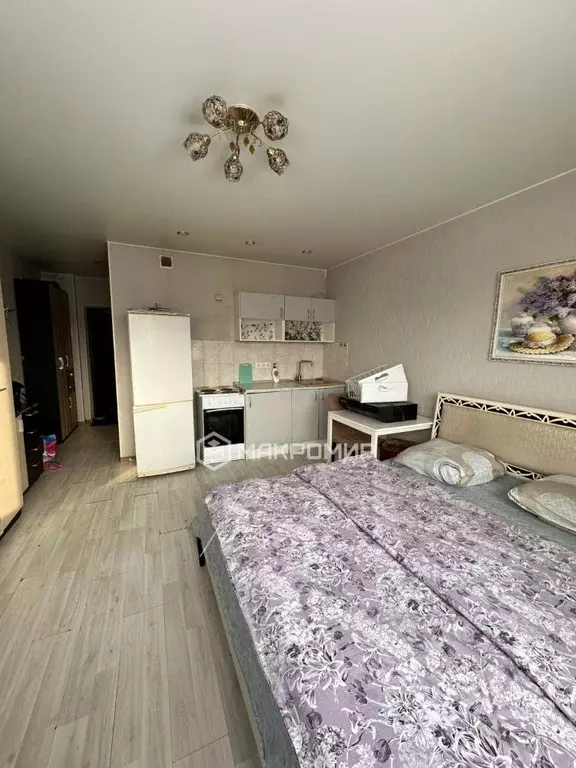 Студия Московская область, Домодедово Южный мкр, ул. Курыжова, 14 ... - Фото 2